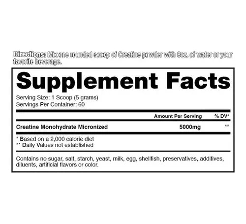 DRAGON CREATINE MONOHYDRATE