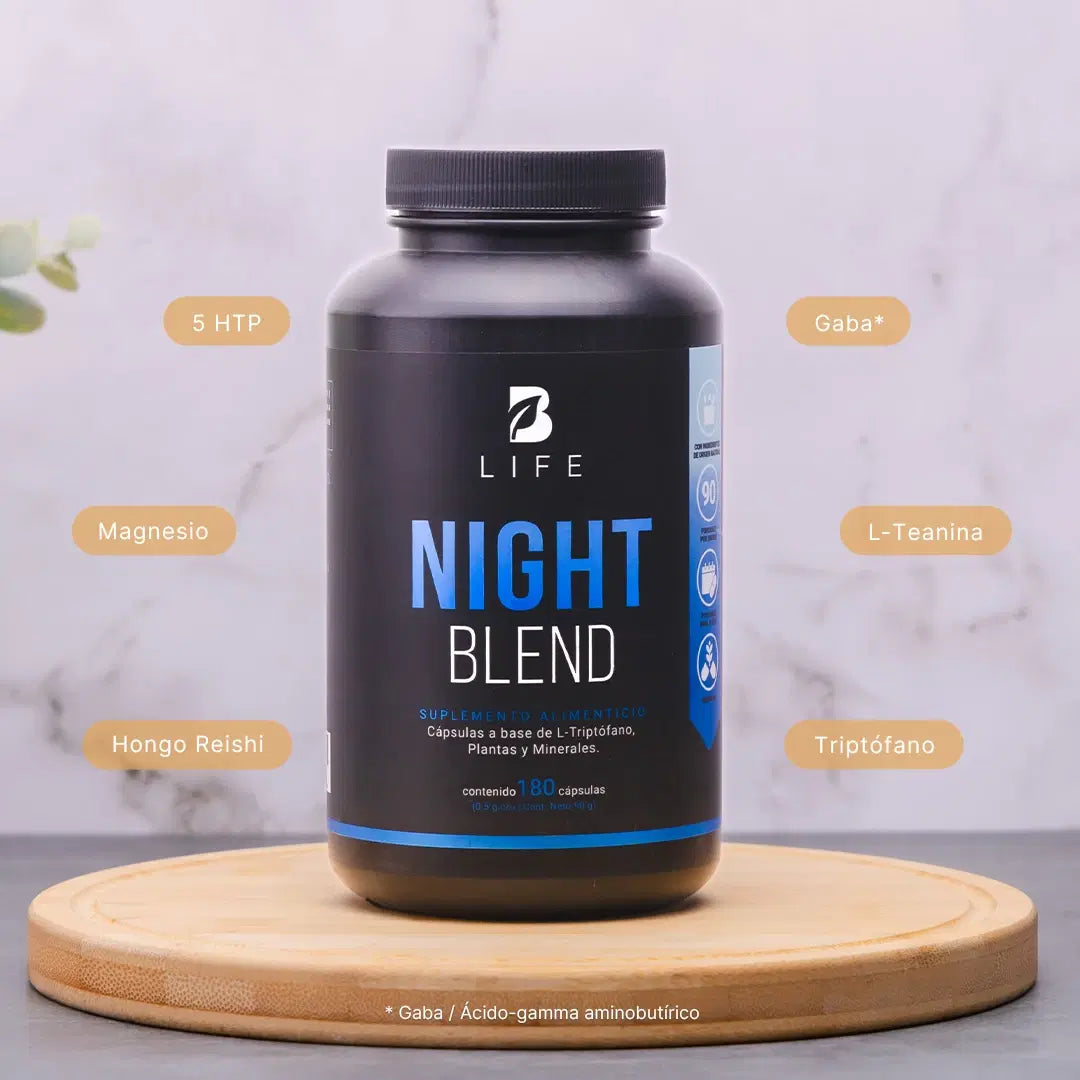 Night Blend | Mezcla de Gaba, Reishi y Otros