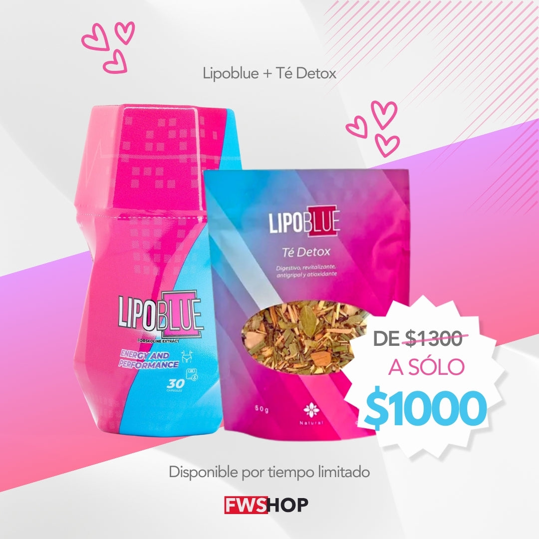 Lipoblue Clasico + Te Detox