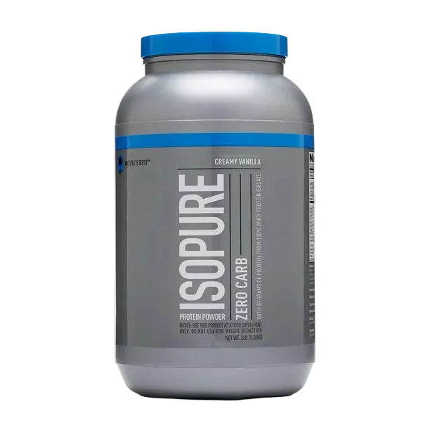 ISOPURE ZERO CARBS 3 LBS Sabor Creamy Vanilla
