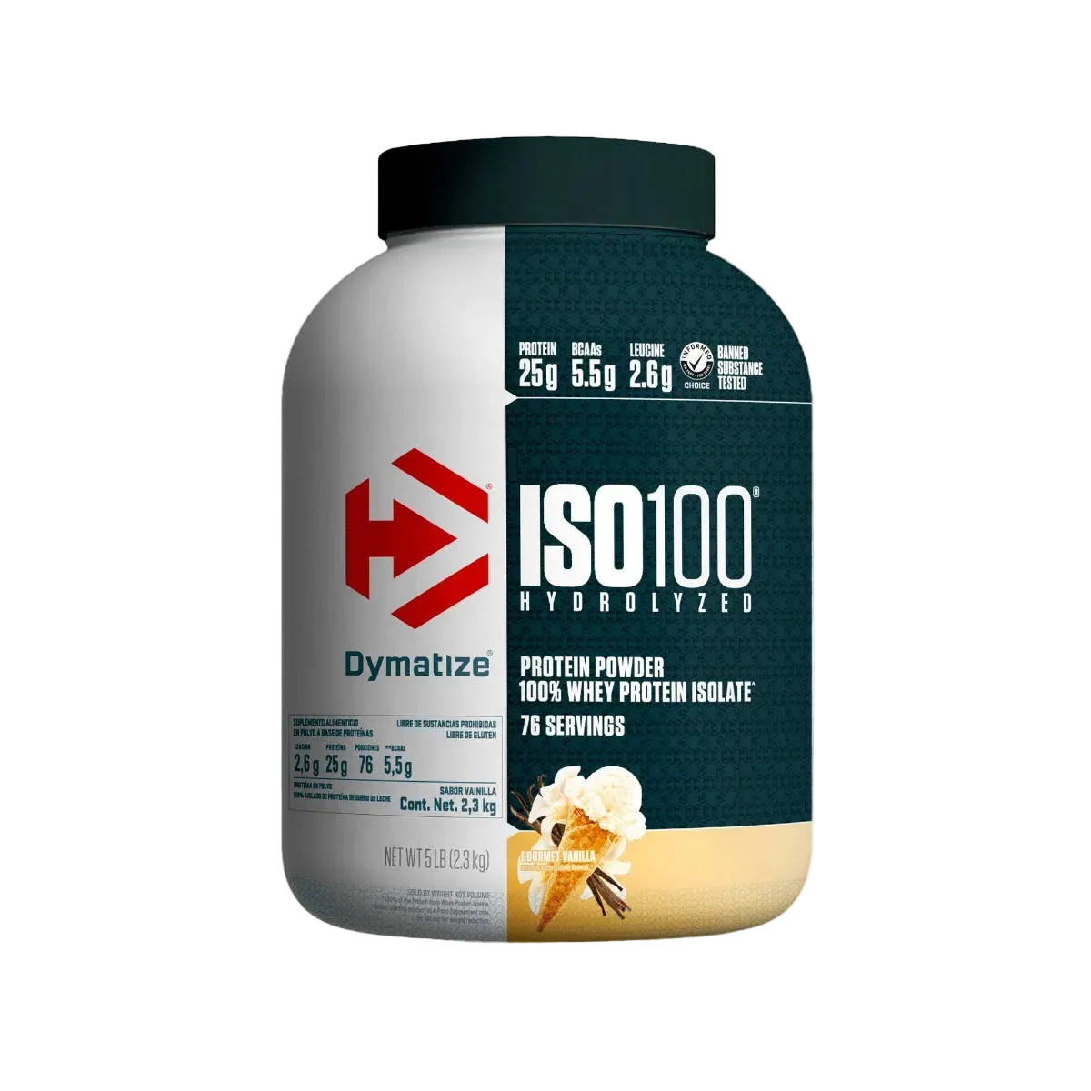 DYM ISO 100 5 LBS Sabor Vanilla Gourmet