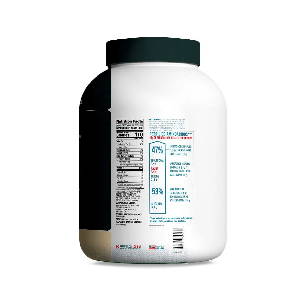 DYM ISO 100 5 LBS Sabor Vanilla Gourmet