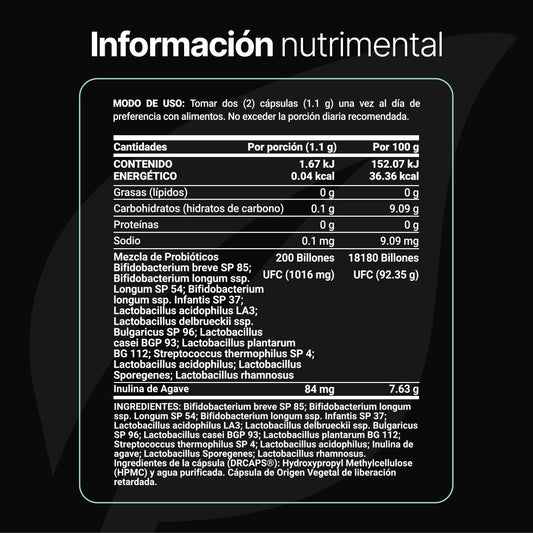 200 Billones de Probióticos