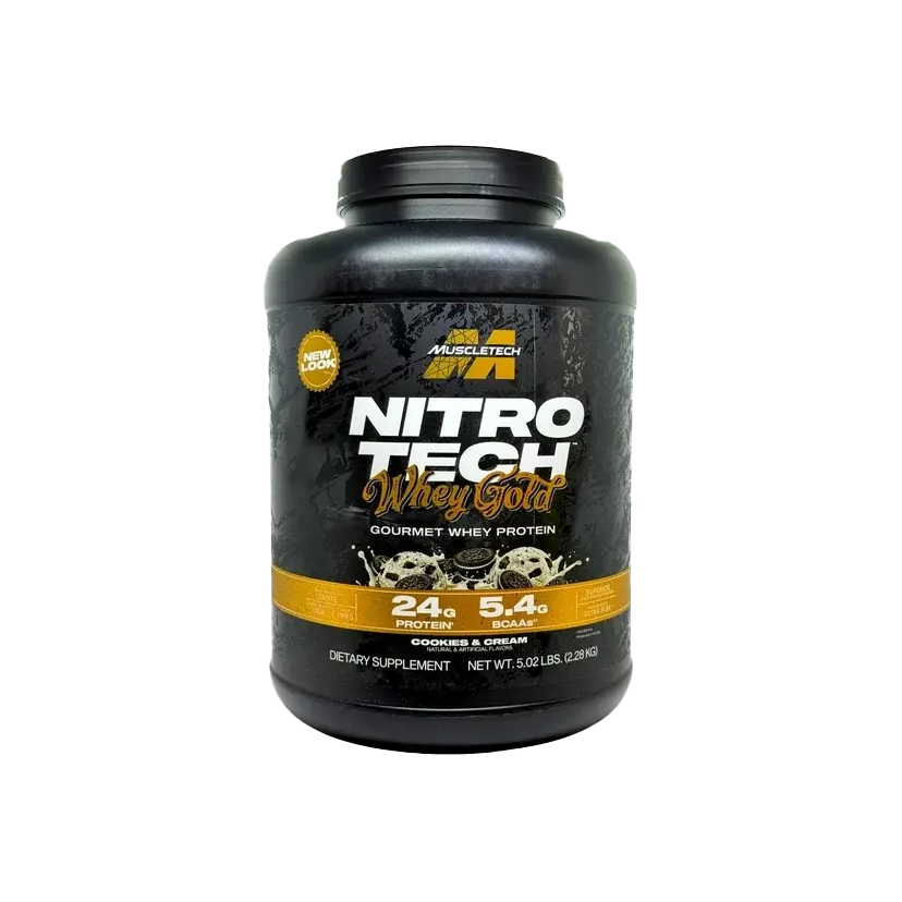 MT NITROTECH WHEY GOLD 5 LBS Sabor Cookies and Cream