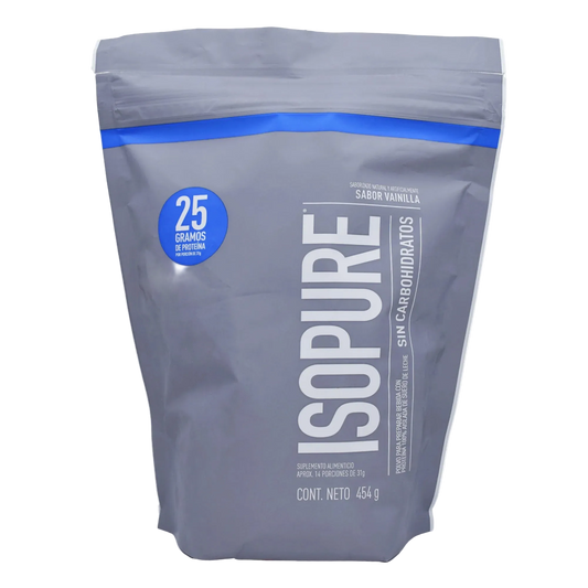 NB ISOPURE 1 LBS SIN CARBOS Sabor Creamy Vanilla
