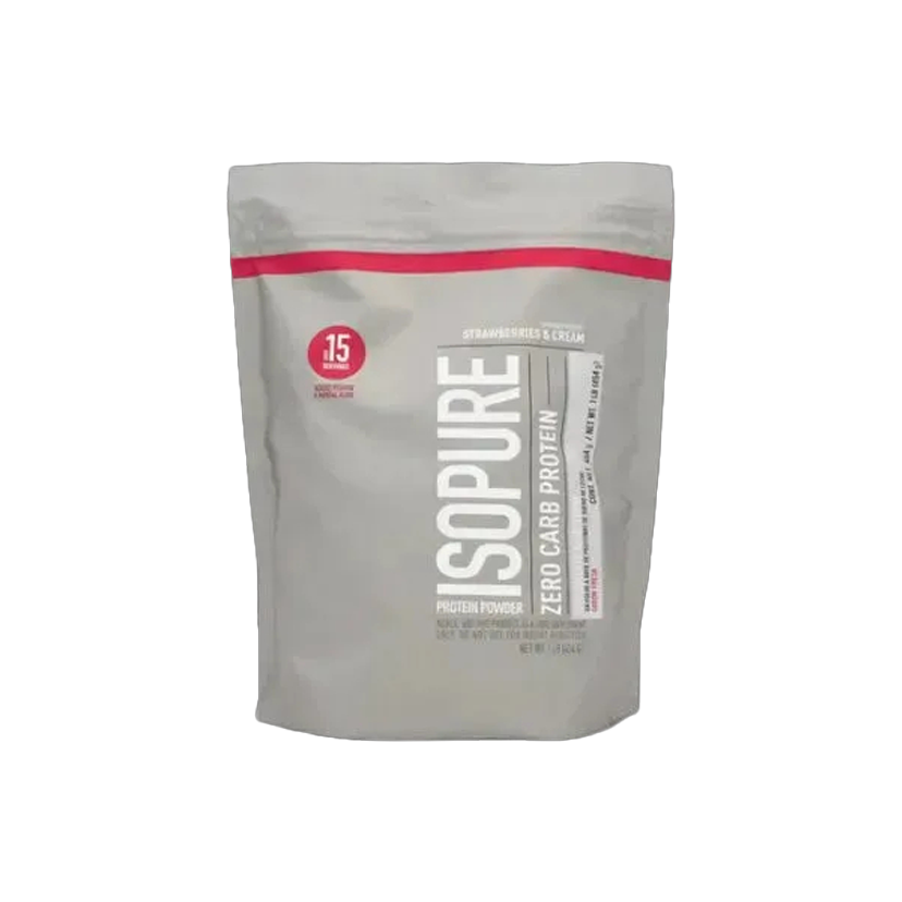 NB ISOPURE 1 LBS SIN CARBOS Sabor Strawberry Cream