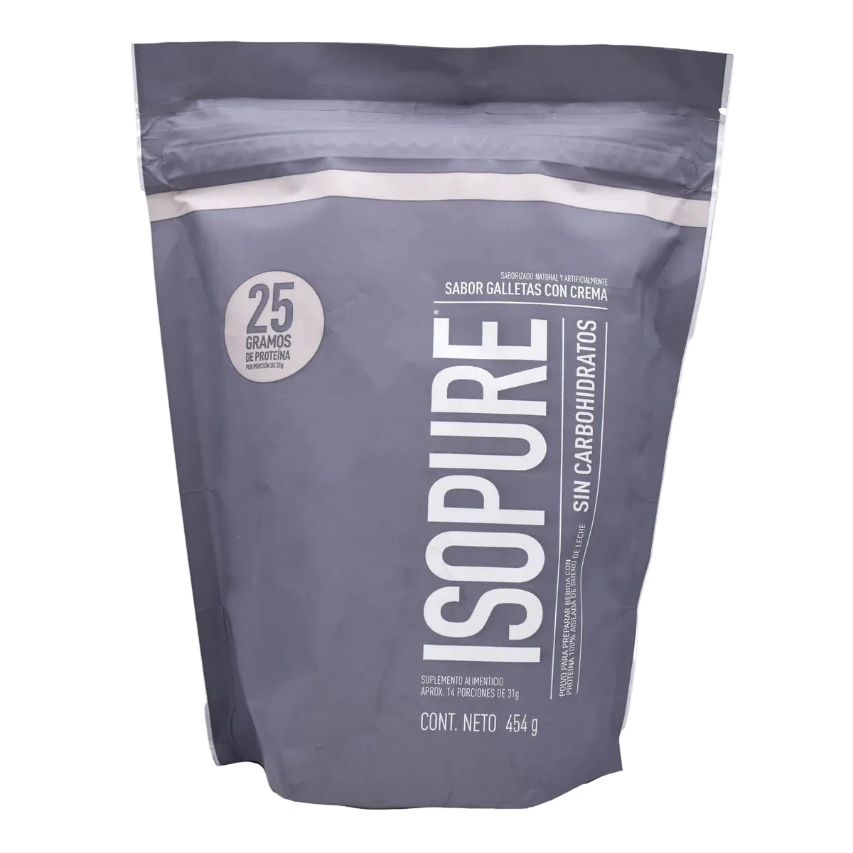 NB ISOPURE 1 LBS SIN CARBOS Sabor Galletas con Crema