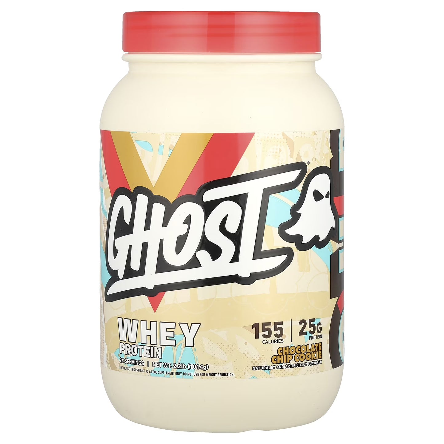 GHOST WHEY 2 LBS Sabor Chocolate Chip Cookie
