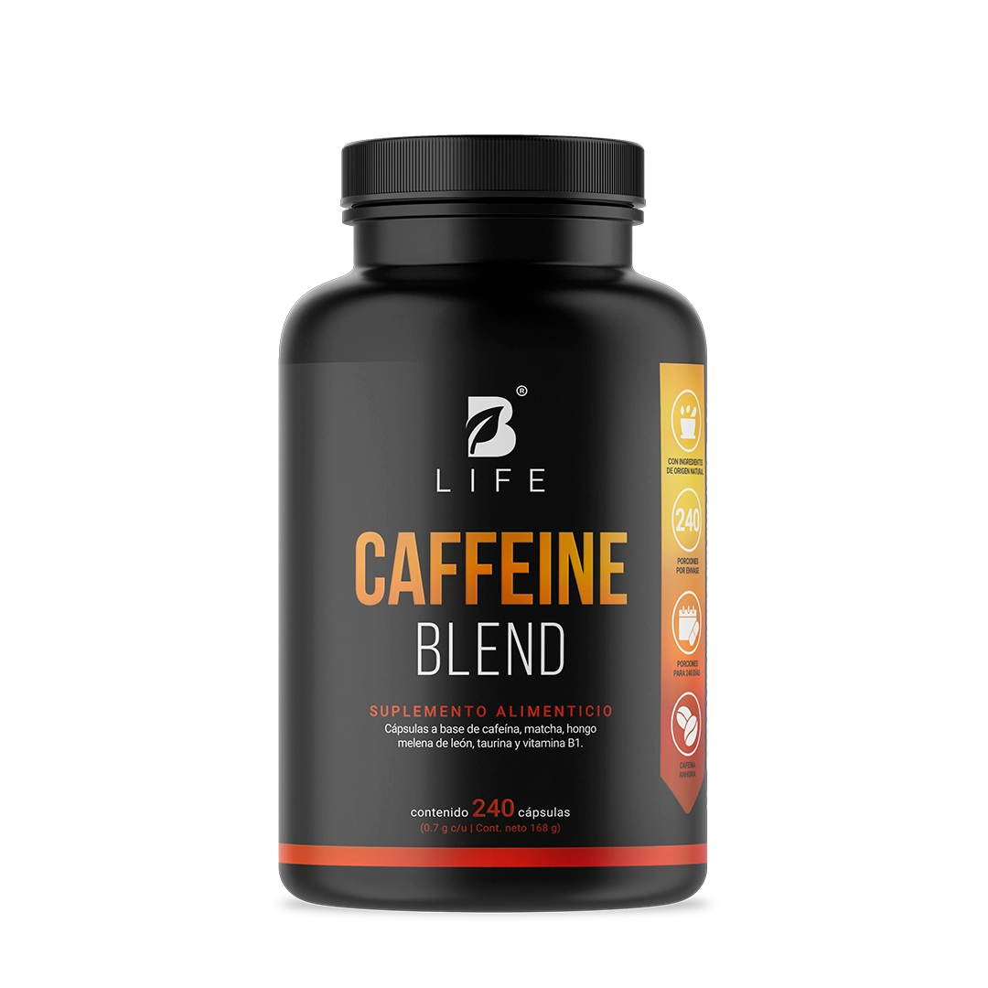 Caffeine Blend | Mezcla a base de Cafeína, Matcha, Hongo Melena de León, Taurina y Vitamina B1