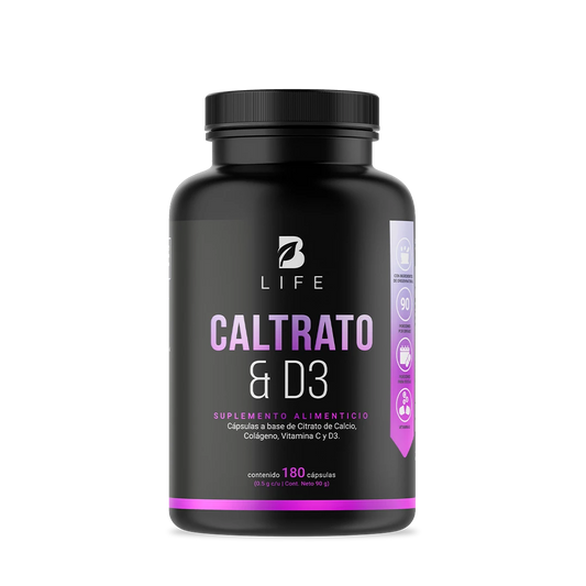 Caltrato & D3 | Citrato de Calcio y Vitamina D3