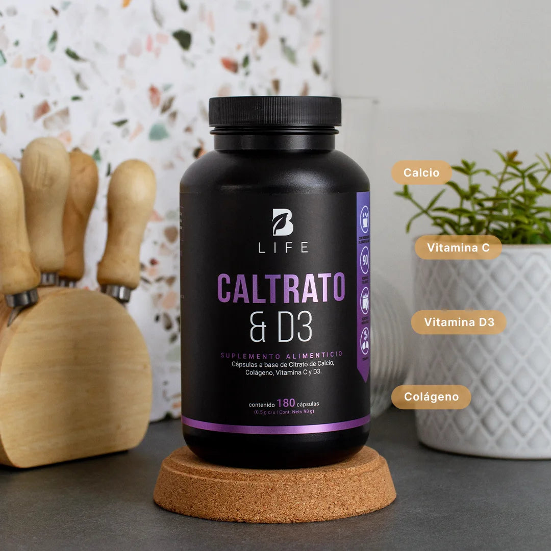Caltrato & D3 | Citrato de Calcio y Vitamina D3