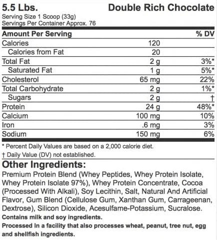 MT NITROTECH WHEY GOLD 5 LBS Sabor French Vanilla Cream