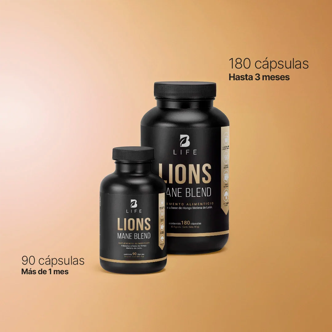 Hongo de Melena de León 90 Capsulas