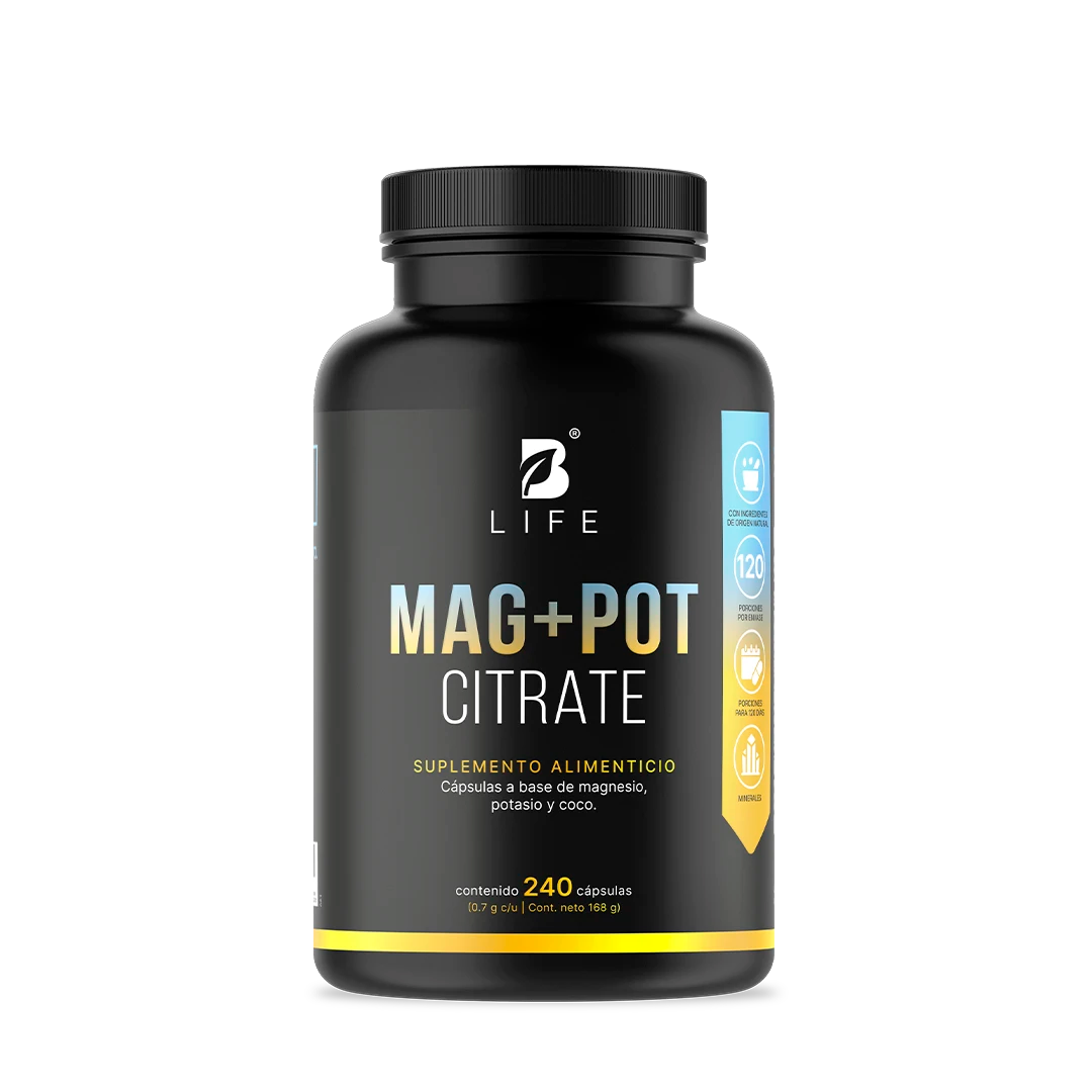 Mag+Pot Citrate | Citrato Magnesio, Citrato de Potasio y Coco orgánico