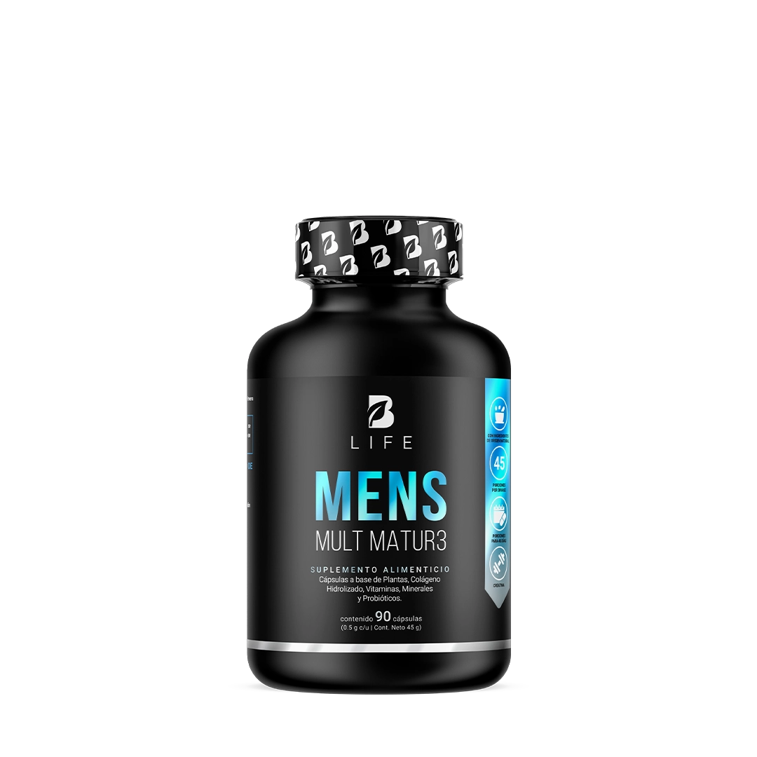 Mens Multi Matur3 | Multivitaminico para Hombre +40
