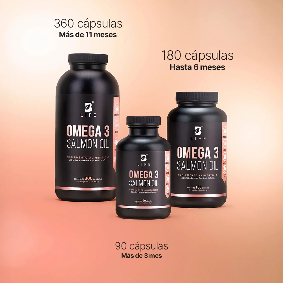Omega 3 Aceite Puro de Salmon 90 Caps