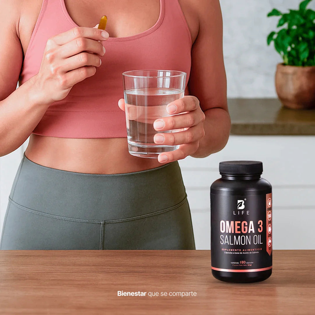Omega 3 Aceite Puro de Salmon 90 Caps