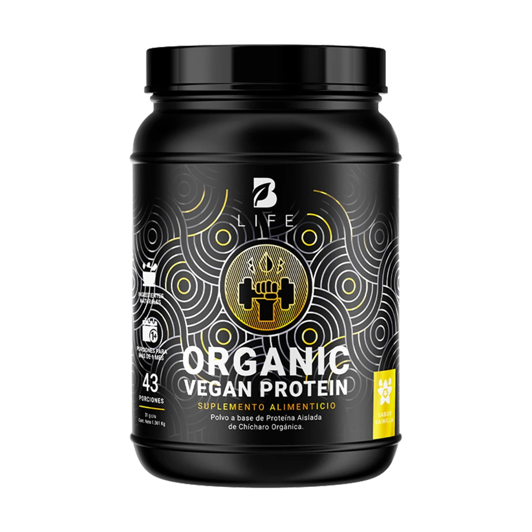 Proteína Orgánica Vegana Sabor Vainilla