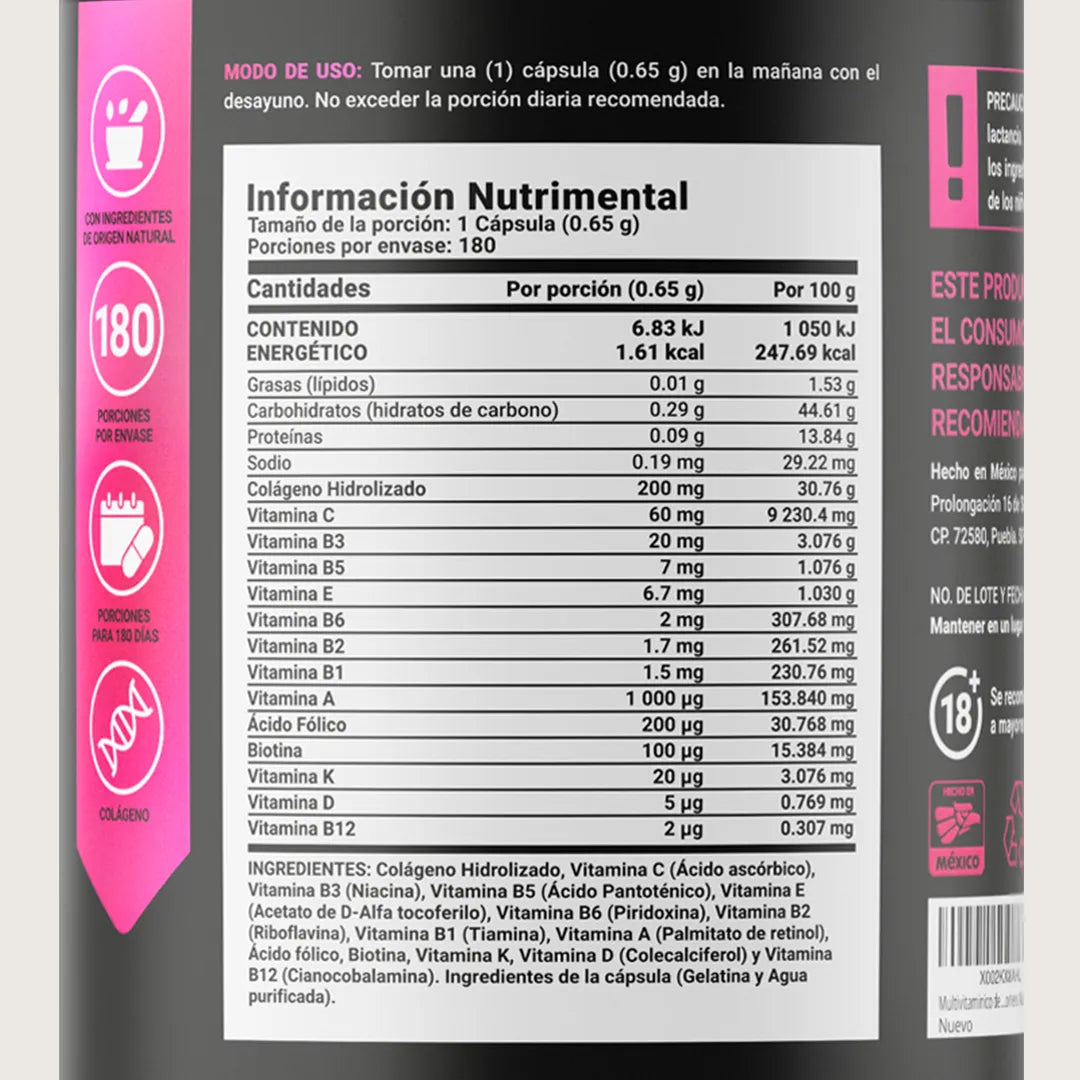 Womens Blend | Multivitamínico para la Mujer